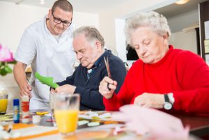 Basteln in der Gruppe